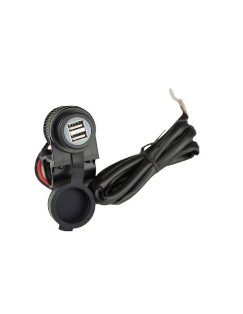 Presa Usb Moto Impermeabile Con Doppia Porta V A