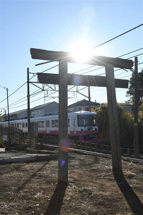 新京成【 鳥居抜き！ 2024年新年ヘッドマーク 】 ”舎弟くん”親子鉄の雑記録