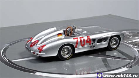 Mercedes Benz 300SLR 704 Mille Miglia 1955 Mb143 Ru