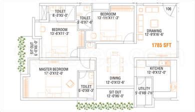 Bhk Bedroom Apartment Flat For Rent In Manbhum Rhapsody