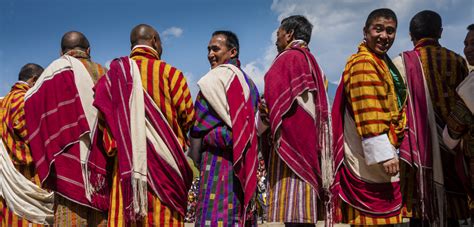 The Traditional distinctive dresses of Bhutan