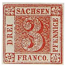 Sachen Pfennige Valuable And Rare Postage Stamps