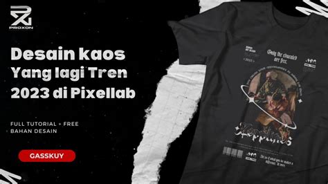 Tutorial Desain Kaos Streewear Yang Lagi Tren Tutorial Pixellab