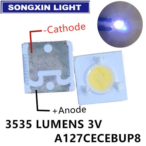 1000 stücke Lumen lg innotek samsung wooree LED Diode 3535 3537 hoch