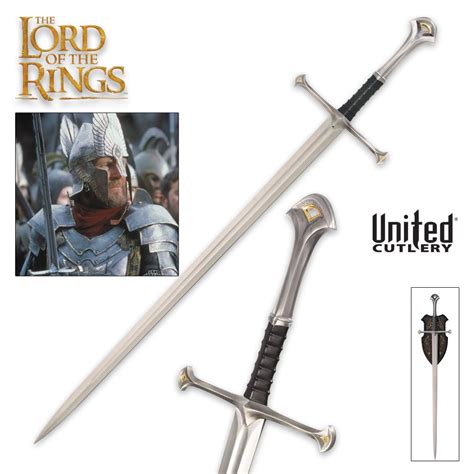 The Lord Of The Rings Narsil Sword Lord Of The Rings Sword United