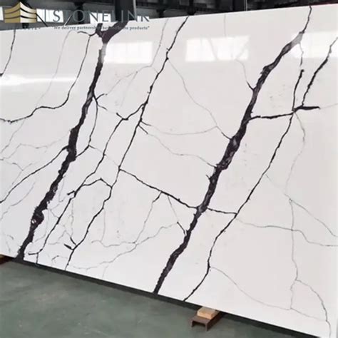 Calacatta Black Engineered Stone Slab Manufacturer Supplier