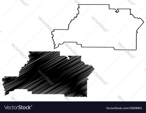 Spalding county georgia us county united states Vector Image