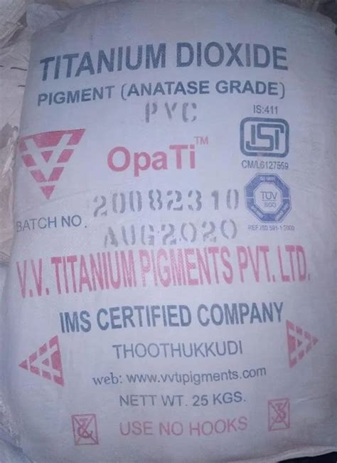 Titanium Dioxide Anatase VVT Opati At Rs 190 Kg Anatase In New Delhi