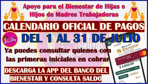 Calendario Oficial De La Pensión Bienestar De Madres Trabajadoras Esta Es La Cantidad Que