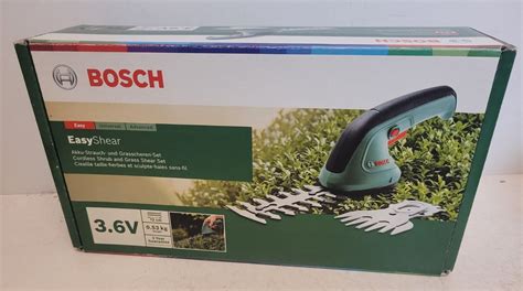 Bosch ISIO 3 6V Cordless Shrub Grass Shear Grelly UK