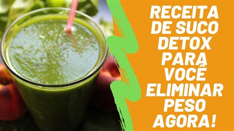 Receita Rápida De Suco Detox Para Limpar O Organismo Detox De 3 Dias Youtube