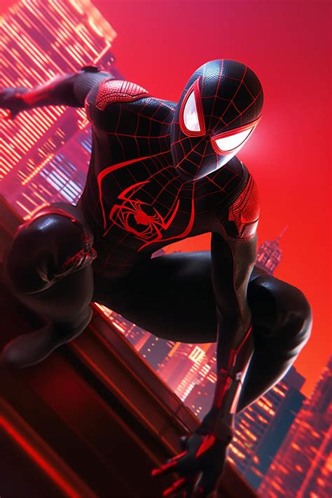 Dynamic Miles Morales Art, Spider-verse Digital Download, Ideal for ...