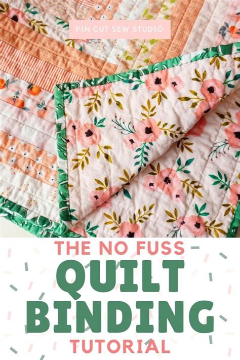 The Easiest Quilt Binding Tutorial — Pin Cut Sew Studio Quilt Binding