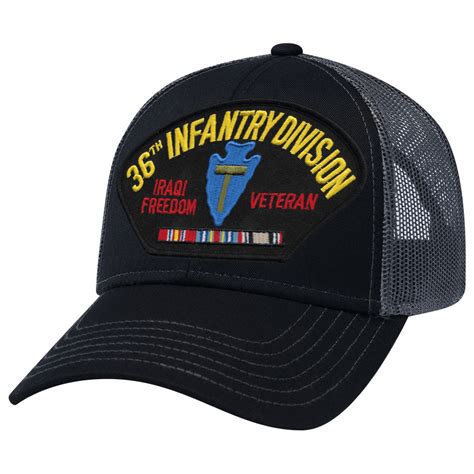 Th Infantry Division Iraqi Freedom Mesh Back Cap New Mesh Caps