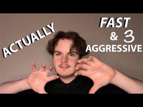 Actually Fast Aggressive ASMR For Sleep Tingles Pt 3