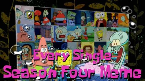 SpongeBob Season 4 but Only the Memes - YouTube