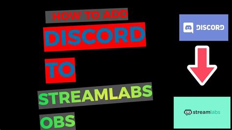 How To Add Discord To Streamlabs Obs Super Easy