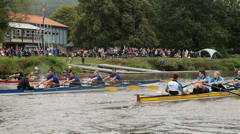 Boote Am Start Stadtregatta Des M Ndener Rudervereins Findet Am