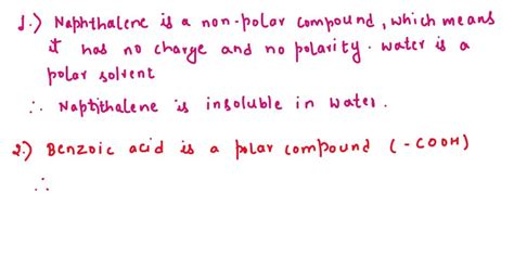 Solved Predict Whether The Following Pairs Of Solutes And Solvents