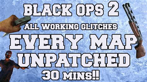 New Cod Black Ops Zombie Glitches Montage Part All Glitches Youtube