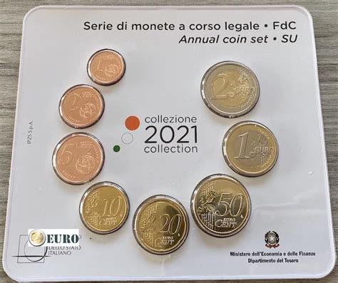 Serie De Euro Bu Fdc Italia C Ntimo A Euros