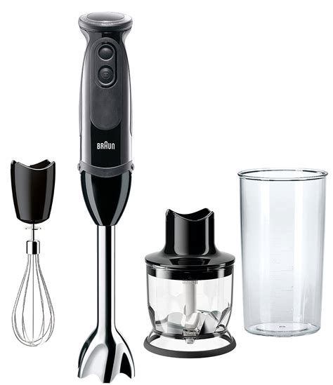 Braun Multiquick Vario Hand Blender Ss Blending Shaft Beaker