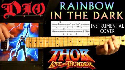 Dio Rainbow In The Dark Thor Love And Thunder Guitar Lesson Tabs Cover Fingerpicking Style