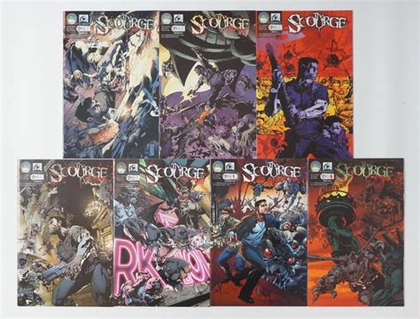 The Scourge 0 1 6 VF NM Complete Series Scott Lobdell All A