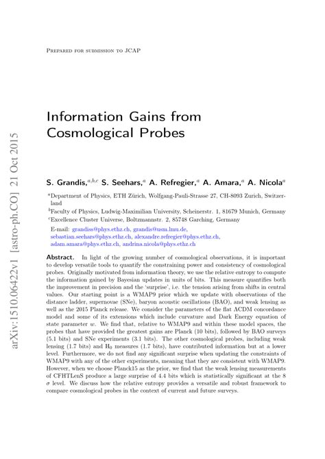 PDF Information Gains From Cosmological Probes