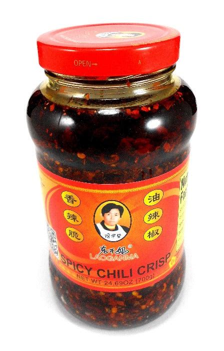 Lao Gan Ma Spicy Chili Crisp Hot Chili Sauce Family/Restaurant Size 24 ...