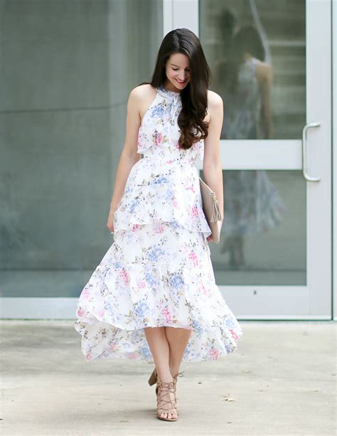 floral dresses to wear to a wedding