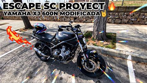 Escape Sc Project Yamaha Xj N Modificada Exhaust Escape