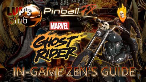 Pinball Fx 4k Marvel Pinball Ghost Rider In Game Zens Guide Youtube