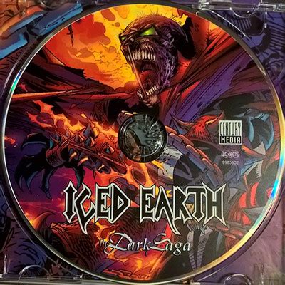 The Dark Saga By Iced Earth CD With Ledotakas Ref 119441895