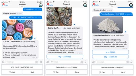 A System Of Robot Drug Dealers On Telegram Allows People To Buy Illegal