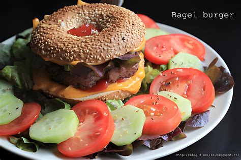 Recette De Bagel Burger