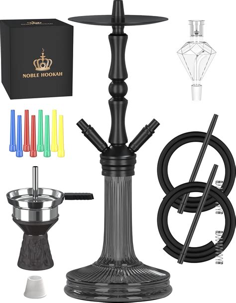 Noble Hookah Cm Shisha Set Schl Uche Aus Aluminiumrohr Mit