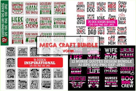 Mega Craft Bundle Bundle Creative Fabrica