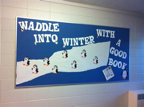 Winter Bulletin Board For Library Bulletin Boards Classroom Decor