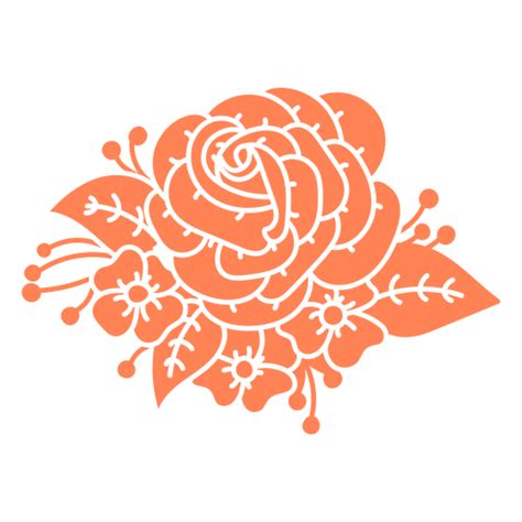 Blumenarrangement Ausgeschnitten PNG Und SVG Design Für T Shirts