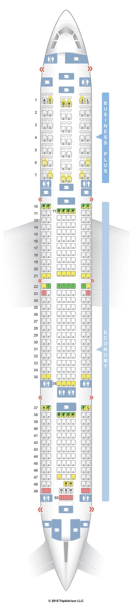 SeatGuru Seat Map Iberia Airbus A340 600 346 V2