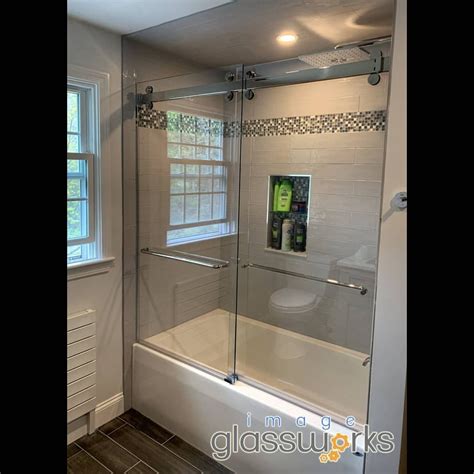 Amazingly Beautiful CRL Cambridge Frameless Bypass Sliding Shower Door