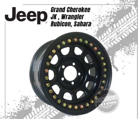 Jual Velg Besi Daytona Beadlock R17 Jeep JK Wrangler Rubicon Sahara