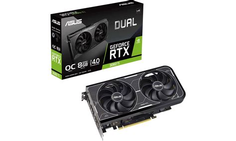 Asus Geforce Rtx 3060 Ti Dual Oc 8gb Gddr6x Karty Graficzne Nvidia