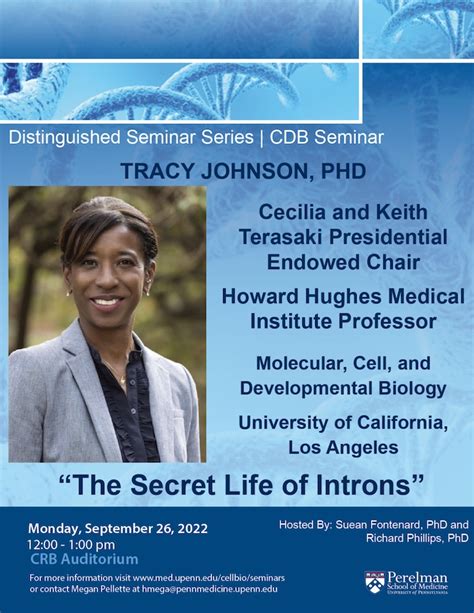 Tracy Johnson Cell And Developmental Biology