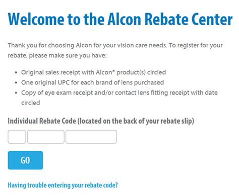 Printable Alcon Rebate Form 2023