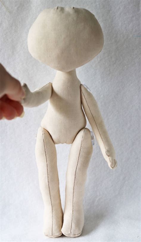 Pdf Cloth Doll Pattern Tutorial Doll Is 27 Cm 10 In Doll Etsy