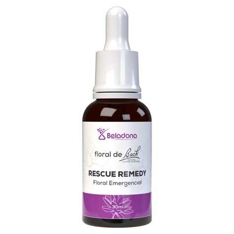 Rescue Remedy Floral Emerg Ncial Botica Beladona Farm Cia De