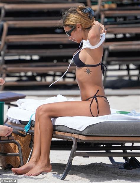 Chantel Jeffries Sends Pulses Racing While Wearing Barely There Bikini During Trip To The Beach
