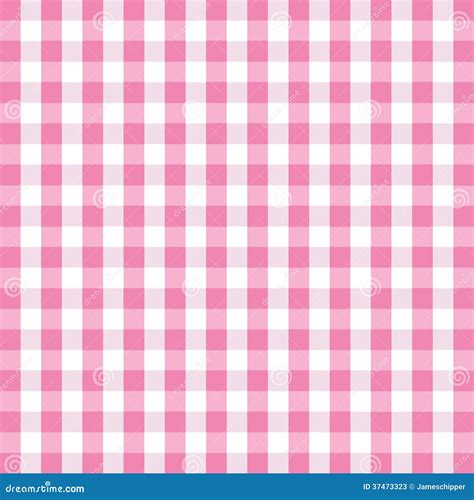 Pink Gingham Background Royalty Free Stock Photography CartoonDealer